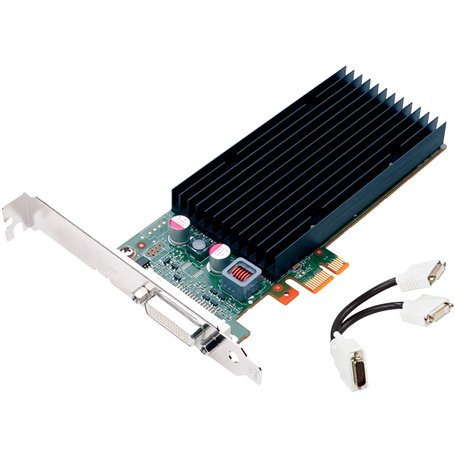 PNY Carte vidéo VCNVS300X1-PB NVIDIA Quadro NVS 300 x1 PCI Express 512 Mo DDR3 DMS-59 à double DVI/VGA Retail