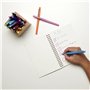 Stylos à bille rétractables Comfortmate de Paper mate à pointe moyenne 47 Pointe moyenne 2 Pack noir