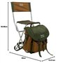 Shakespeare Deluxe Chaise-sac à dos Marron/Vert 85 kg