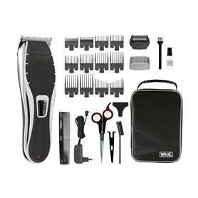 WAHL Clipper 2-en-1 Tondeuse à cheveux et rasoir Kit combiné tondeuse à cheveux et rasoir sans fil rechargeable au lithium-ion