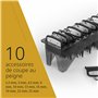 Wahl Guides de coupe Premium avec sac poly - ensemble de peignes de fixation premium, 1,5 mm à 25 mm - Convient pour toutes les 