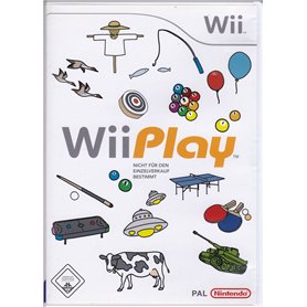 Nintendo Wii Play Software Only (9 Games) [import anglais]