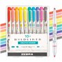Zebra Pen Mildliner Ensemble de surligneurs à double pointe