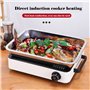 Plaque à Pâtisserie Acier Inox Plaque de Cuisson Four Pour Maison Cuisine Plaques de Cuisson en Acier Inoxydable Rectangulaire P