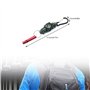 Corde Sifflet de Survie Kit Survie Corde Parapluie Porte-clés de Survie Mousqueton Survie Porte-clés Avec Boussole pour la Survi