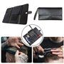 Pochette à Outils pour Salon de Coiffure Sacoche Professionnelle Ciseaux de Coiffeur Sac d'étui Noir Sacoche à Accessoires pour 