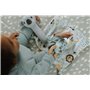 Nuby Ensemble cadeau pour bébé Animal Adventures - Ensemble de souvenirs en 3 pièces - Doudou, Siffleur et Hochet - Comprend un 