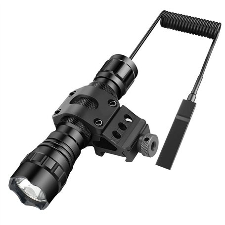 JQslight Lampe torche tactique à LED avec hauts lumens