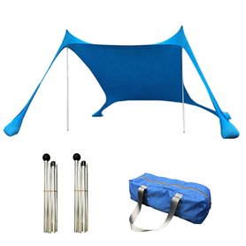 Plage Pliable Abri Solaire Portable UPF50+