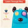 B. Toys - Woofer on The Gogo - Valise à roulettes - Bagage pour Enfants - Espace de Rangement pour Les Voyages - 2 Ans +