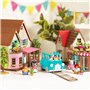 Li'l Woodzeez 6486Z Ensemble Jouet Camping-Car Bleu - 40 pièces Comprenant un Van Transformable & Accessoires - Figurines non In