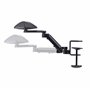 StarTech.com Repose Bras Articulé Ergonomique pour Bureau, Support Réglable, Rotation à 360 Degrés, Installation par Serrage