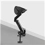 StarTech.com Repose Bras Articulé Ergonomique pour Bureau, Support Réglable, Rotation à 360 Degrés, Installation par Serrage
