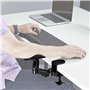 StarTech.com Repose Bras Articulé Ergonomique pour Bureau, Support Réglable, Rotation à 360 Degrés, Installation par Serrage