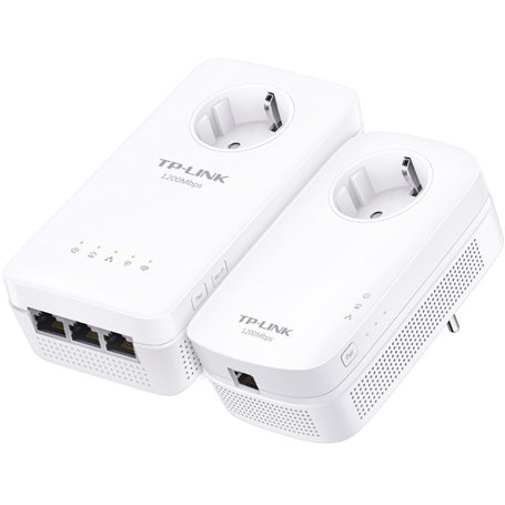 TP-Link TL-WPA8630P KIT AV1200 Adaptateur CPL Gigabit Wi-Fi AC1200 Wi-Fi (1200Mbps Wifi et CPL 1200Mbps