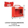 MASTER LOCK Boîte de Consignation de Groupe [Support Mural] - Sécurité, Condamnation - S3650