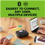 DYMO LabelManager Executive 640 CB Kit d'imprimante d'étiquettes portable avec étui de transport et 3 cassettes d'étiquettes, ét