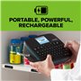 DYMO LabelManager Executive 640 CB Kit d'imprimante d'étiquettes portable avec étui de transport et 3 cassettes d'étiquettes, ét