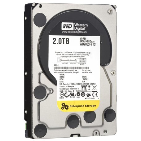 Western Digital 2TB SATA HDD 3.5" 2000 Go Série ATA II - Disques durs (3.5"