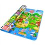 Tapis De Jeu Pliable Pour Bébé Enfant | 180x120cm Grand Tapis De Jeu En Mousse Souple | Réversible Tapis De Jeu Pour Le Sol Anim