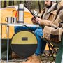 Sac De Transport De Vaisselle De Camping | Rond Sac De Rangement pour Assiettes De Camping | Sac De Rangement De Couverts De Piq