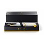 Cross Bailey medalist Coffret cadeau avec stylo à bille et stylo-plume (avec revêtement en or galvanisé 23 carats, couleur d’écr