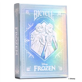 Bicycle Disney Reine des Neiges - Jeu de 54 Cartes à Jouer - Jeu emblématique - Magie/Carte Magie