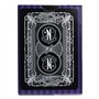 Bicycle - Jeu de 54 Cartes Wednesday/Mercredi - Édition Collector – Cartes à Jouer/Magie/Poker, Mauve