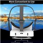 Casque de réalité virtuelle 3D VR – Casque VR réglable pour adultes | Lunettes VR | Cadre auxiliaire pour téléphone portable | L
