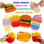 Paochocky Fidget Toys Pack, Fidget (59PCS) Sensory Toys for Soulager Le Stress et l'anxiété,Autisme Besoin Spécial Anti-Stress E