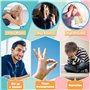 Paochocky Fidget Toys Pack, Fidget (59PCS) Sensory Toys for Soulager Le Stress et l'anxiété,Autisme Besoin Spécial Anti-Stress E