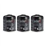 Weber Bouteilles de Gaz - Pack de Cartouches de Gaz 3 x 445g - Minis Bouteilles de Gaz pour Barbecue - Combustible Gaz Butane/Pr