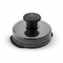 Weber Presse à Hamburger, pour des Hamburgers Uniformes, 200 & 120g, poignée détachable pour Un Rangement Facile, Lavable au Lav