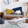 Weppduk Jouet flottant pour requin de piscine gonflable, requin gonflable réaliste - Flottant pour piscine avec requins - Flotta