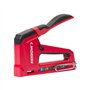 Arrow T50RED2 Agrafeuse manuelle 2 en 1 et cloueuse pour tapisserie, encadrement, isolation, artisanat et meubles, rouge