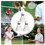 3 balles de badminton en plumes de canard