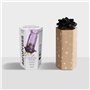 AeroPress Cafetière Clear Violette – Méthode 3 en 1 combinant cafetière à piston et espresso – Café corsé sans amertume – Petite