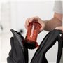 AeroPress Cafetière Clear Rouge – Méthode 3 en 1 combinant cafetière à piston, filtre manuel et espresso – Café corsé sans amert