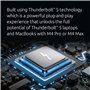 Kensington Station d'accueil SD5000T5 EQ Thunderbolt 5 - Puissance de 140 W (K35201NA)