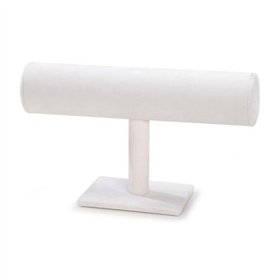 Darice Gabarit d'embossage différents Simple Bar Jewelry Support 7.25-inch-White en Velours