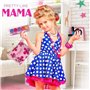 Playkidz My First Princesse Lavable Véritable Ensemble de Maquillage, avec Design Floral Cosmétique Sac