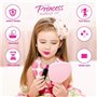 Playkidz My First Princesse Lavable Véritable Ensemble de Maquillage, avec Design Floral Cosmétique Sac