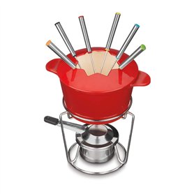 Cuisinart Fp-115rs 13 pièces en fonte Service à Fondue