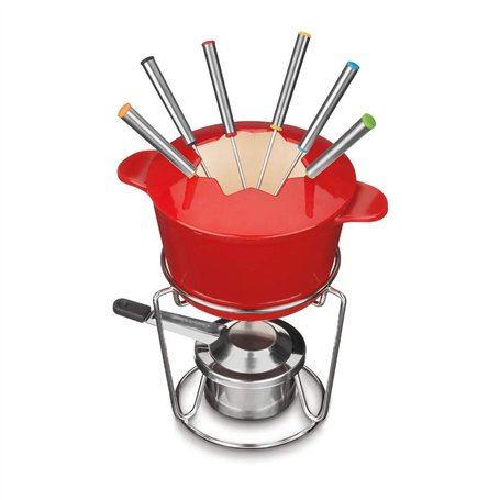 Cuisinart Fp-115rs 13 pièces en fonte Service à Fondue