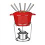 Cuisinart Fp-115rs 13 pièces en fonte Service à Fondue, Rouge