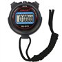 Chronomètre numérique – Chronomètre de Sport numérique Portable | Chronomètre électronique étanche à Grand écran | Compte à rebo