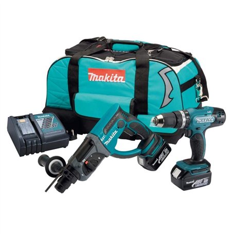 Combopack Perceuse et Perforateur SDS-Plus 18V (2x4