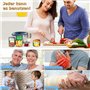 Ouvre-boîte, One-touch Ouvre-boîte électrique, gain de temps et de fatigue, convient pour l'arthrite et les personnes ayant des 