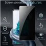 Vuciya Lot de 2 Protection Écran Anti-Espion pour Samsung Galaxy S20 FE 4G/5G Verre Trempé 9H Dureté Vitre Film Résistant aux Ra