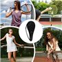 Sac pour raquette de tennis en tissu Oxford – Sac avec housse pour raquettes de tennis | Sac à bandoulière organisateur en tissu